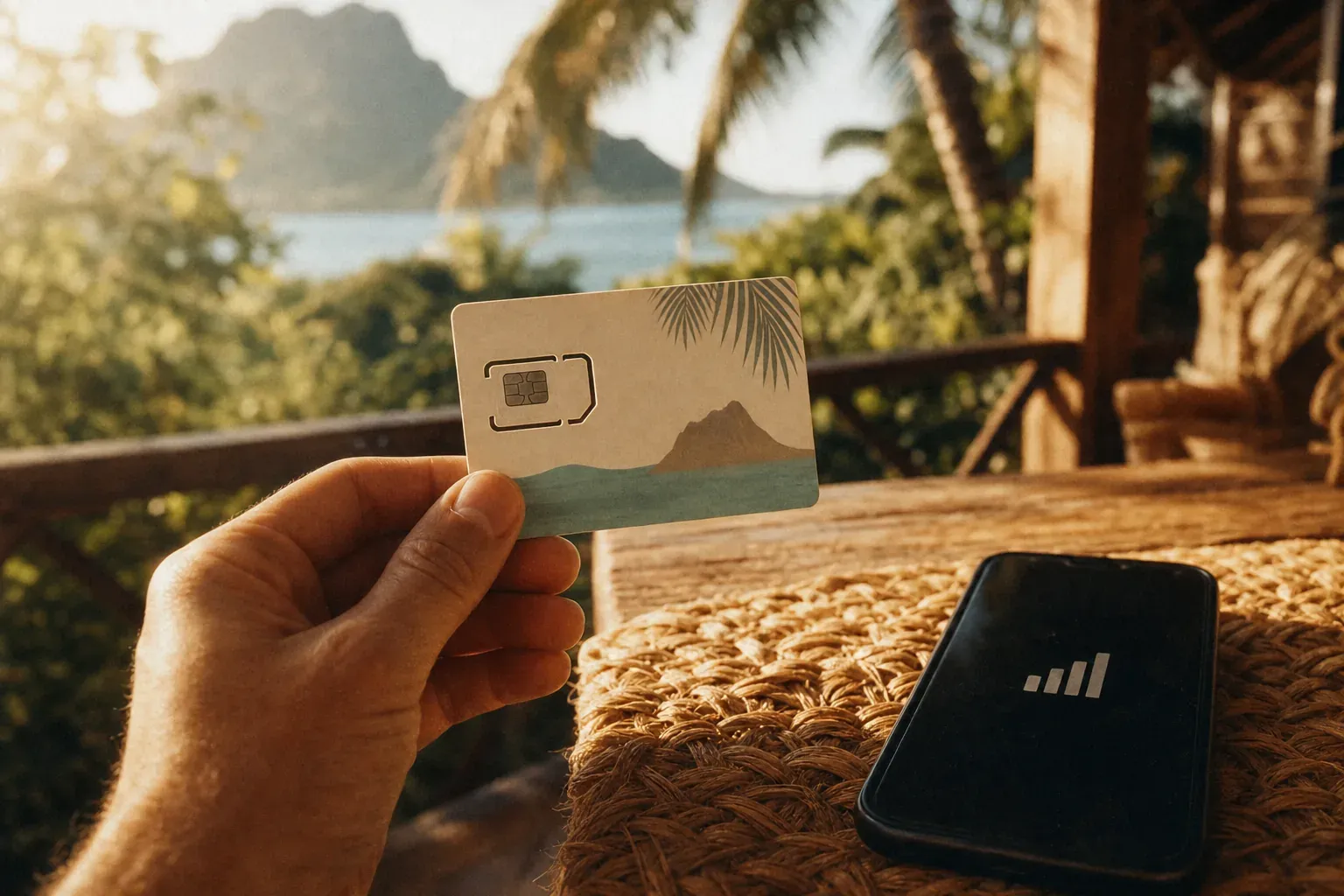 Téléphone et internet à Maurice : carte SIM, eSIM et indicatif