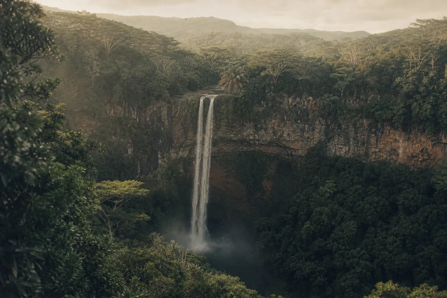 Cascade de Chamarel : accès, tarif et le meilleur point de vue (celui que les cars ratent)