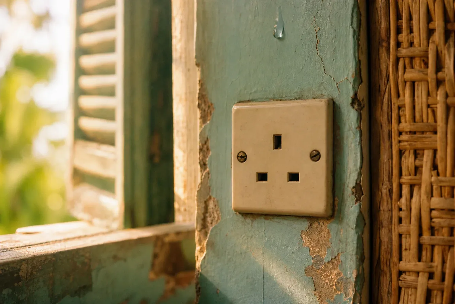 Électricité à l'île Maurice : prises, adaptateur et eau du robinet