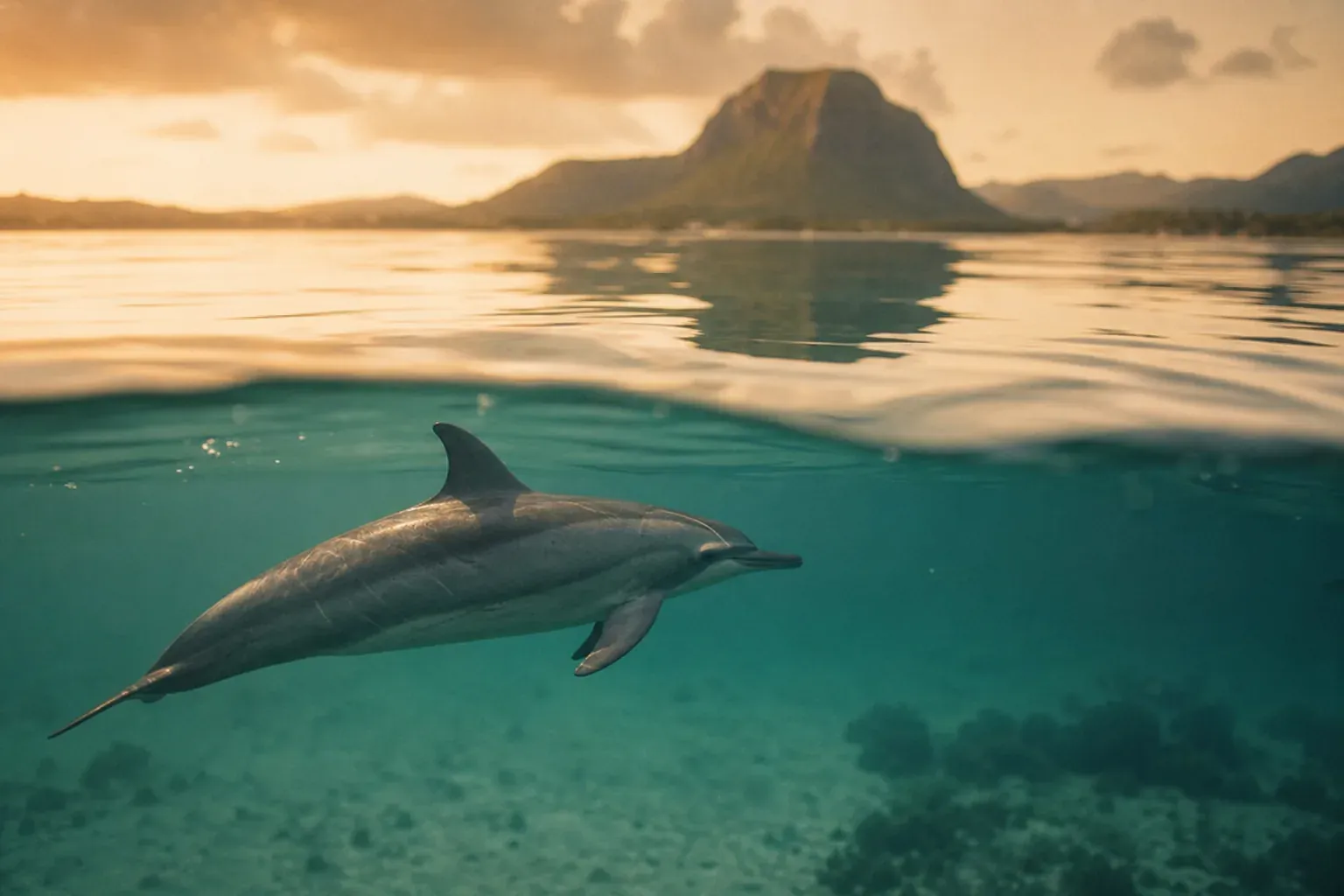 Nager avec les dauphins à Tamarin : comment le faire sans les stresser