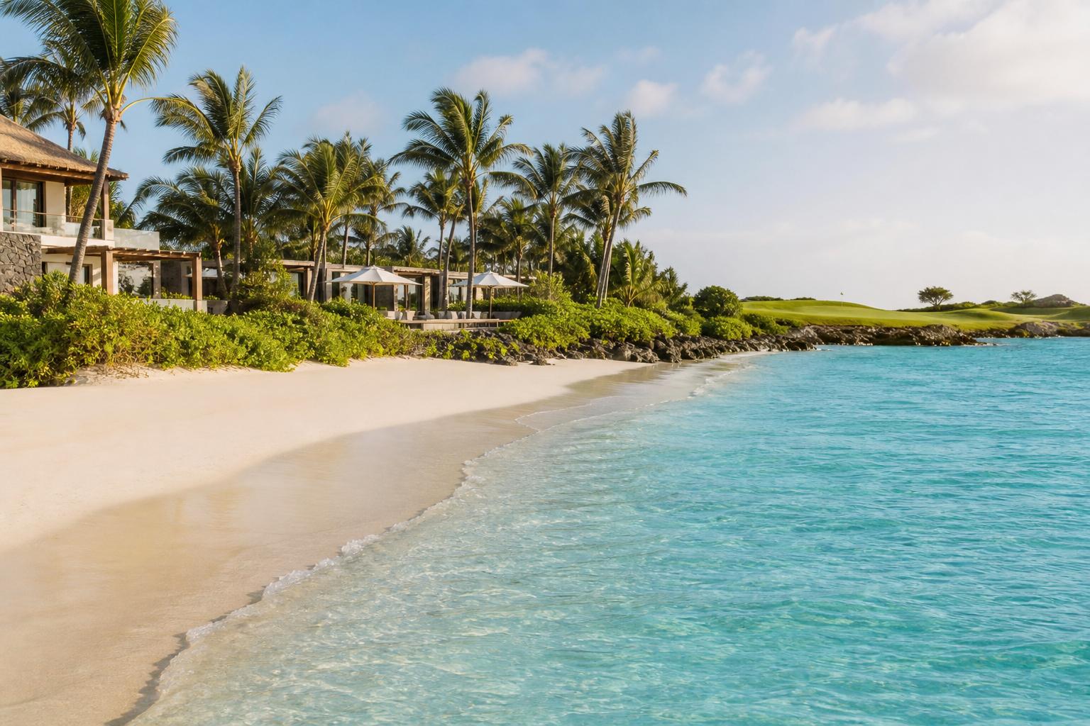 Le long Beach Mauritius convient-il aux familles et golfeurs ?