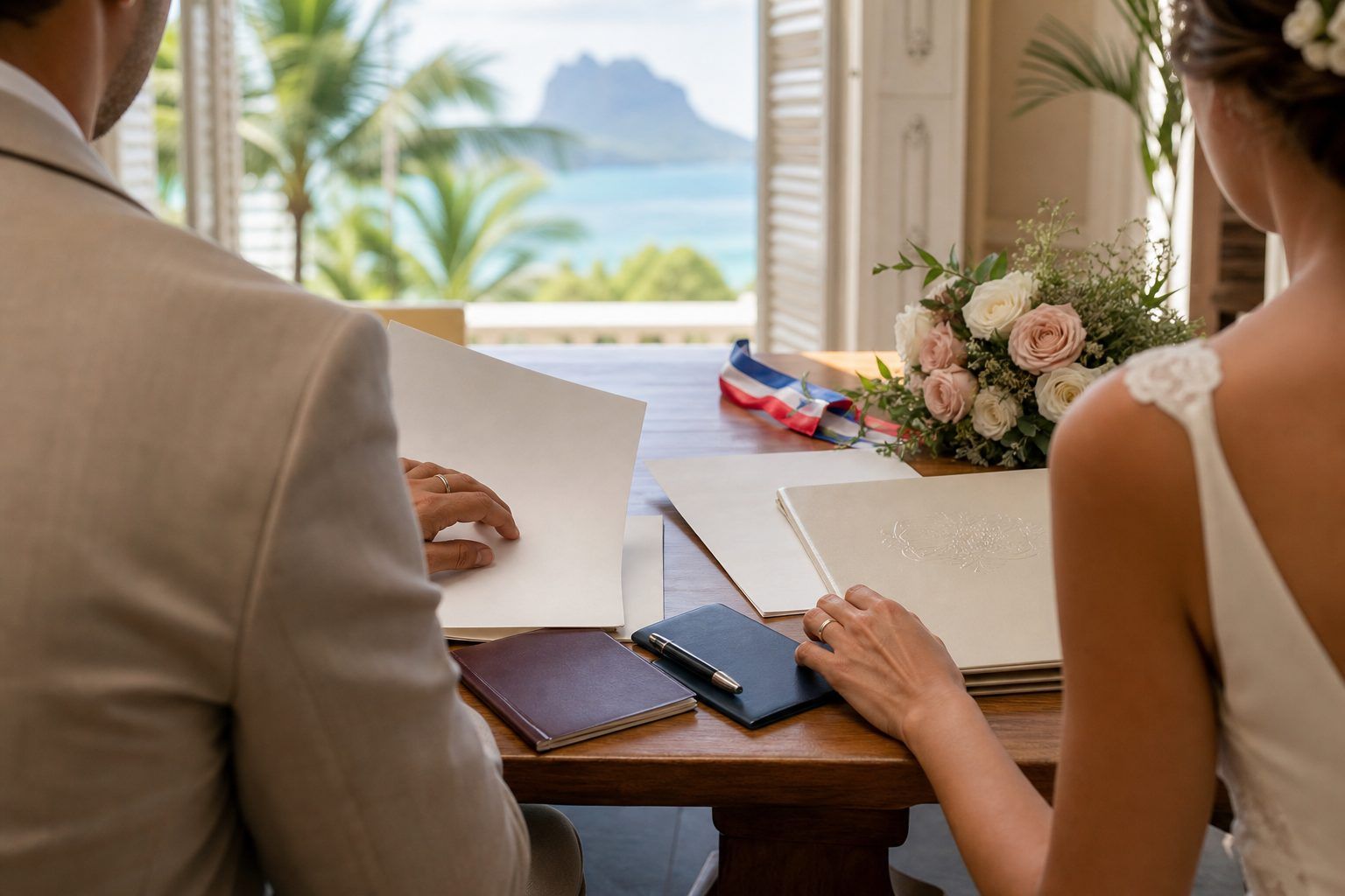 Après le mariage : acte local, transcription et reconnaissance en France