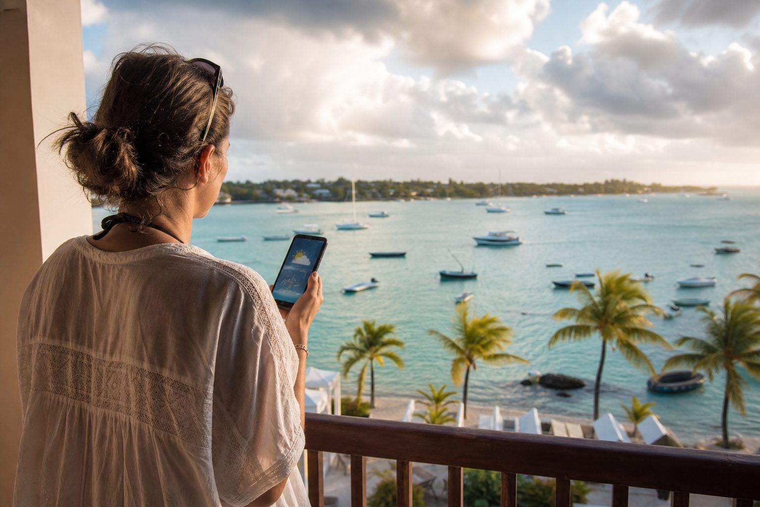 Prévisions météo à Grand Baie : les vérifier utilement avant le départ